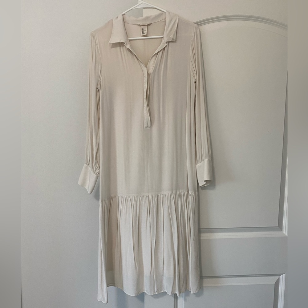 Cream H&M Dress